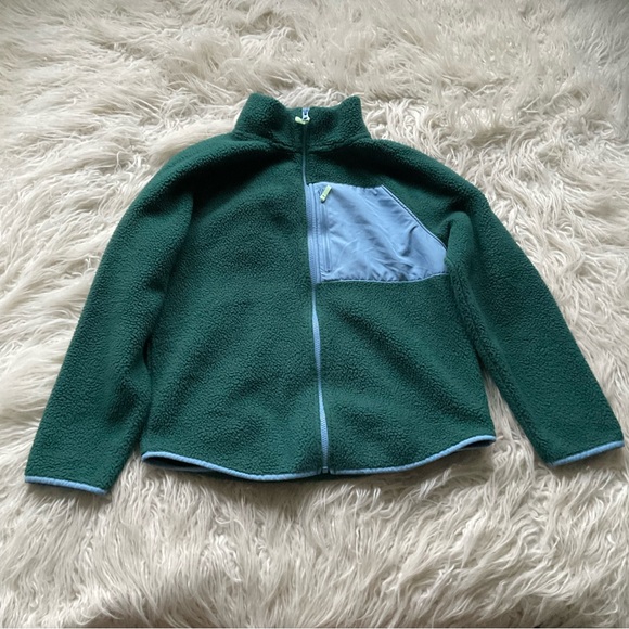 J Crew Woven sherpa zip-up‎ - Picture 2 of 6